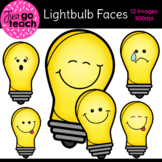 FREE Lightbulb Emotion Faces {Clipart}