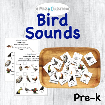 Preview of FREE Listen to Birds: Bird Sounds Thematic Unit Lesson Plan: Hear Bird Calls