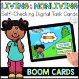 FREE Living & Nonliving Digital Task Cards | Boom Cards™ |