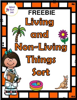 Preview of FREE Living and Non-Living Things Sort (Cut and Paste Worksheets)