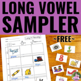 FREE Long Vowel Activity Sampler