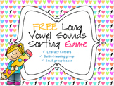 FREE Long vowel sounds sorting game!
