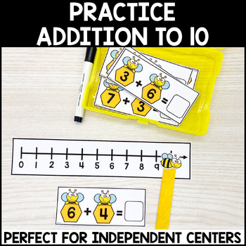 Easy, Low-Prep Addition Math Game for Kindergarten