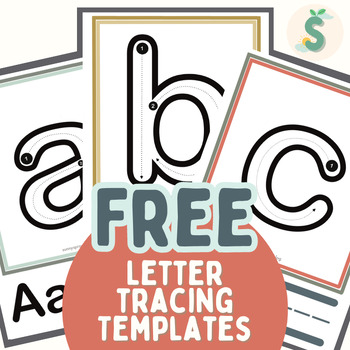 Preview of FREE Lower Case Letter Tracing Mats