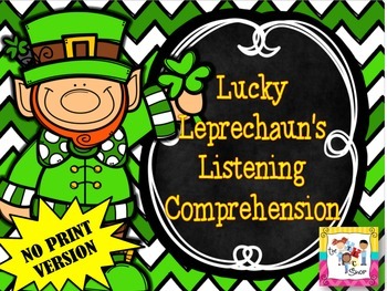 Preview of FREE! Lucky Leprechaun's Listening Comprehension