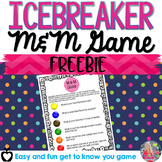 FREE M&M Icebreaker activity