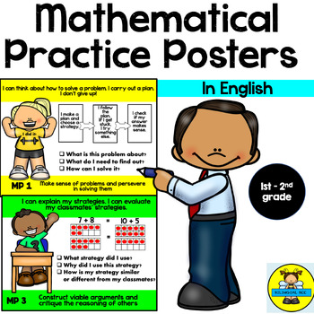 Preview of Standards Mathematical Practices Posters in English
