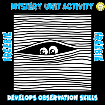 Preview of FREE MYSTERY UNIT ACTIVITY: OBSERVATION SKILLS