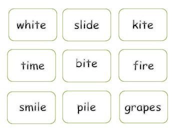 FREE Magic *e* Word Sort by Vicky Bowman | TPT