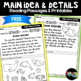 FREE Main Idea Passages & Printables