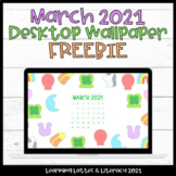 FREE March 2021 Desktop Calendar Wallpaper Lucky Charms St