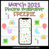 FREE March 2021 Phone Calendar Wallpaper Lucky Charms St. 
