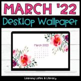 FREE March 2022 Wallpaper Background March Spring Floral W