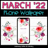 FREE March 2022 Wallpaper Background March Spring Floral W