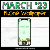 FREE March 2023 Lucky Gnome Wallpaper Phone Background Wallpaper