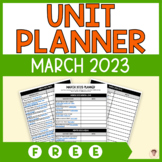 FREE March Daily Planner | 31 Days of Activities | Pre-Pla