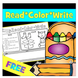 Read Color Reading Comprehension