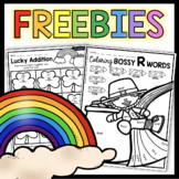 FREE March worksheets for First grade - Phonics Math Readi