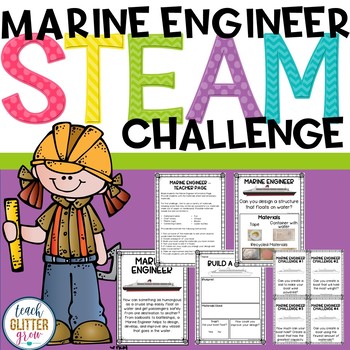 Preview of Boat Building STEM Activities - Marine Engineer Challenges