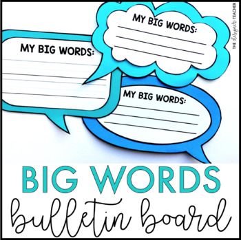 Preview of FREE Martin Luther King Jr. Activity | Big Words Bulletin Board Kit