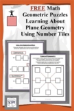 FREE Math Geometric Puzzles - Learning About Plane Geometr