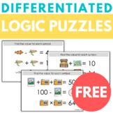 FREE Math Logic Puzzles for Problem-Solving and Critical Thinking