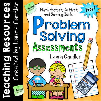 Preview of FREE Math Word Problem Assessments