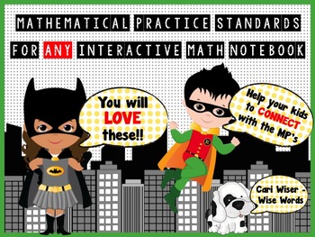 Preview of FREE Mathematical Practice Standards for Interactive Math Notebooks