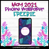 FREE May 2021 Phone Calendar Wallpaper May Summer Tropical