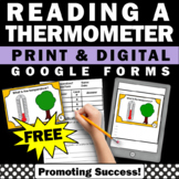 FREE Measurement Activities Reading a Thermometer Temperat