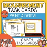 Measurement Task Cards: Grades 4-6 - FREE