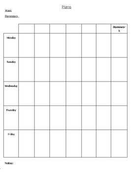 FREE - Planner Template Editable by The Harstad Collection | TpT