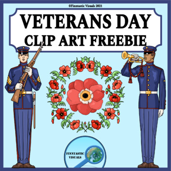 Preview of FREE Memorial Day Veterans Day Remembrance Day Clip Art