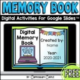 FREE Memory Book: End of the Year Digital Activity for Goo