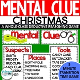FREE! Mental Clue Christmas Whole-Group Game | December Tr