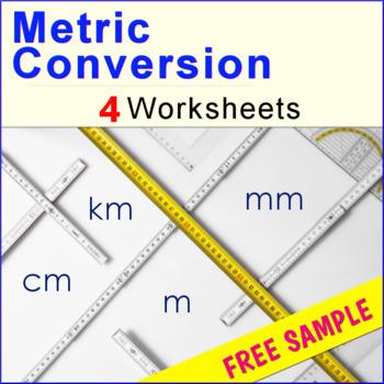 Preview of FREE - Metric Conversion Worksheet