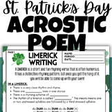 FREE! Middle School St. Patrick's Day ELA Writing Activity