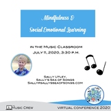 FREE Mindfulness & Social Emotional Learning in the Music Classroom HANDOUT