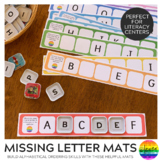 FREE Missing Letter Mats