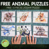 FREE Mom and Baby Animal  Puzzles