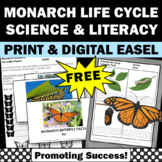 FREE Monarch Butterfly Life Cycle Summer School Morning Wo