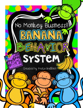 Preview of {FREE} Monkey and Banana Behavior Incentive Board