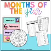 FREE Months of the Year Activities and Worksheets
