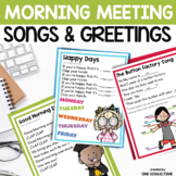FREE Morning Meeting Circle Time Songs & Greetings Morning