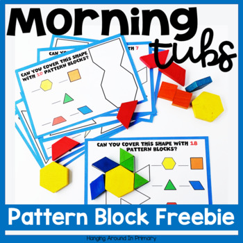 Preview of FREE Morning Tubs with Pattern Blocks