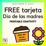 FREE Mothers Day Activity in Spanish | Mother's Day Card |