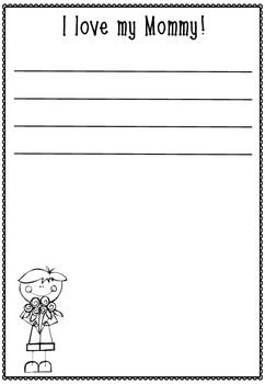 Free Mother S Day Writing Templates By Lauren Williams Tpt