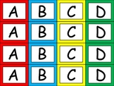 FREE Multiple Choice Answer Cards- Student Response Tool