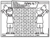 FREE Multiplication 4 in a Row Board Game