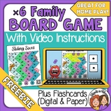 FREE Multiplication Board Game & Video Directions x6  Grea